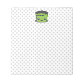 Bloc-notes Kawaii Frankenstein (Devant)
