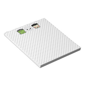 Bloc-notes Kawaii Frankenstein Mummy Dracula
