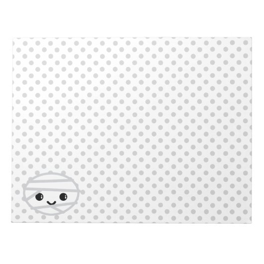 Bloc-notes Kawaii Mummy (Devant)