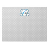 Bloc-notes Kawaii Pirate Skull (Devant)