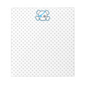 Bloc-notes Kawaii Pirate Skull (Devant)