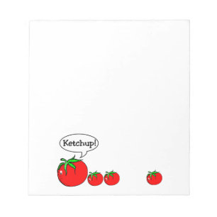 Bloc-notes Ketchup Joke