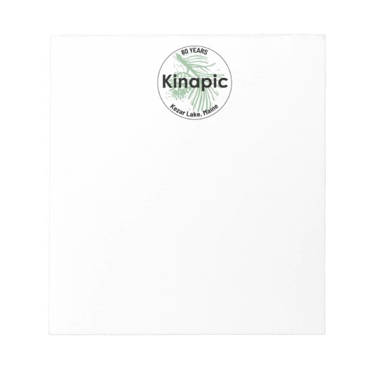 Bloc-notes Kinapic (Devant)
