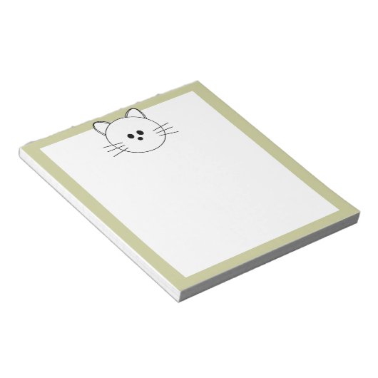 Bloc-notes "Kitty" Paws Here (Incliné)