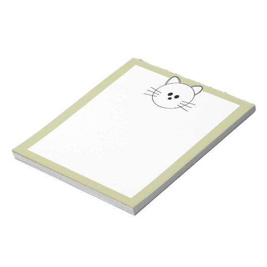 Bloc-notes "Kitty" Paws Here (Tourné)