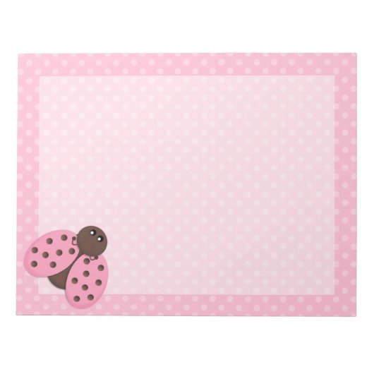 Bloc-notes Ladybug (Devant)