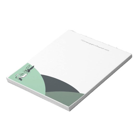 Bloc-notes Lapin Vert (Tourné)