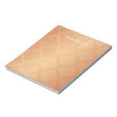 Bloc-notes - Lattice en cuivre Nom initial (Tourné)