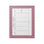 Bloc-notes Leopard, Cheetah Weekly Planner (Tourné)