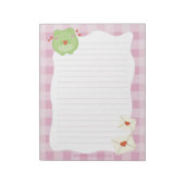 Bloc-notes lettre d'amour grenouille mignonne, écr (Tourné)