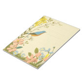 Bloc-notes ligné Bluebird & Wildflowers (Incliné)
