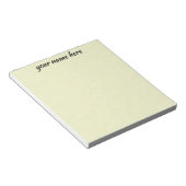 Bloc-notes ligné personnalisé (Incliné)