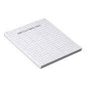 Bloc-notes ligné personnalisé (Incliné)