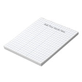 Bloc-notes ligné personnalisé (Tourné)
