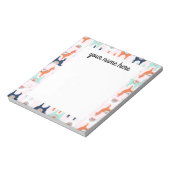 Bloc-notes Llama personnalisé (Tourné)