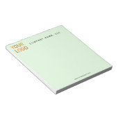 Bloc-notes LOGO de marque professionnelle personna (Incliné)