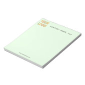 Bloc-notes LOGO de marque professionnelle personna (Tourné)