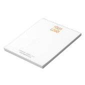 Bloc-notes LOGO de marque professionnelle personna (Tourné)