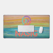 Bloc-notes - logo sur le dessus (orange) (Clavier et souris)