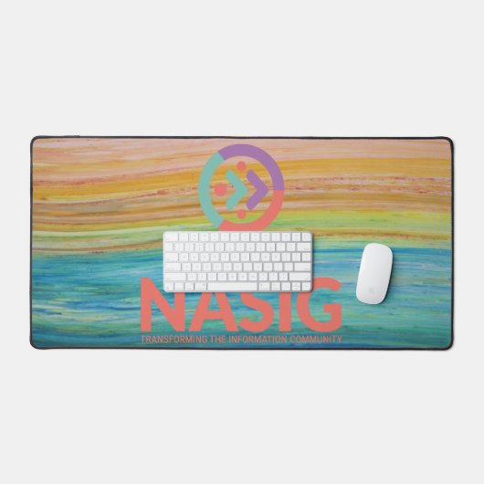 Bloc-notes - logo sur le dessus (orange) (Clavier et souris)