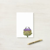 Bloc-notes Love et Artichoke Post-it (Sur un bureau)