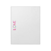 Bloc-notes Love et Papillons (Tourné)
