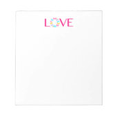 Bloc-notes Love et Papillons (Devant)