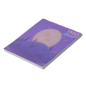 Bloc-notes "Lune enchantée" (Tourné)