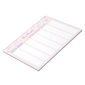 Bloc-notes Ma semaine (Incliné)