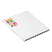 Bloc-notes Macarons 5,5 po x 6 po (Incliné)