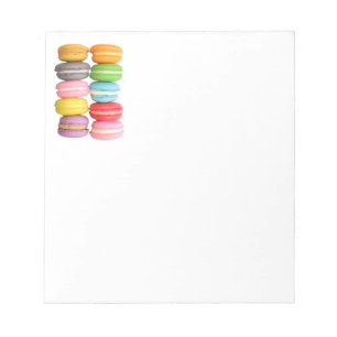 Bloc-notes Macarons 5,5 po x 6 po