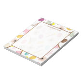 Bloc-notes Macarons Anemones & Teups (Tourné)