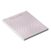 Bloc-notes magenta décoratif (Incliné)