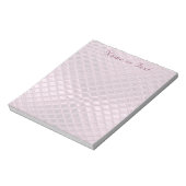 Bloc-notes magenta décoratif (Tourné)