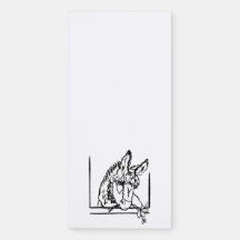 Bloc-notes magnétique Donkey Love