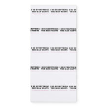 Bloc-notes magnétique pour nous rappeler.