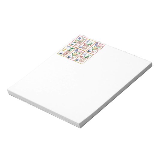 Bloc-notes Mah Jongg (Tourné)