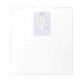 Bloc-notes Mah Jongg Cake Anniversaire (Devant)