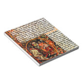 Bloc-notes manuscrit médiéval (Incliné)