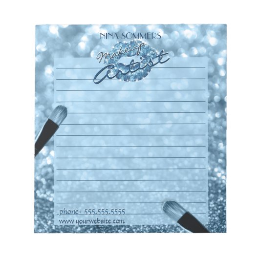 Bloc-notes maquillage (Devant)