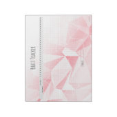 Bloc-notes mensuel modifiable de suivi d'habitudes (Tourné)