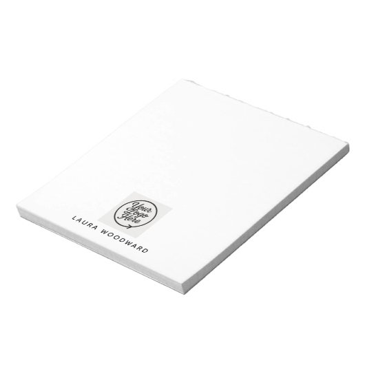 Bloc-notes minimaliste personnalisé (Tourné)