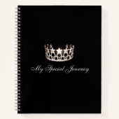 Bloc-notes Miss USA Silver Crown Custom Journal (Devant)