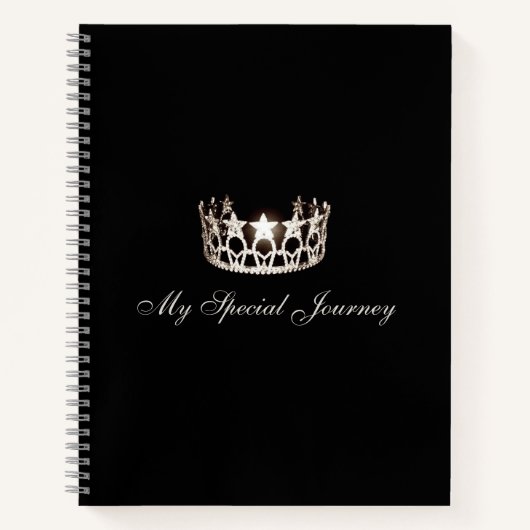 Bloc-notes Miss USA Silver Crown Custom Journal (Devant)