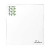 Bloc-notes moches de vêtements de Noël (Devant)