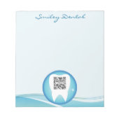 Bloc-notes - Modèle dentaire (Devant)