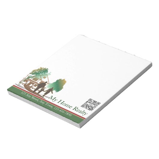 Bloc-notes Modèle Ma maison Immo (Tourné)