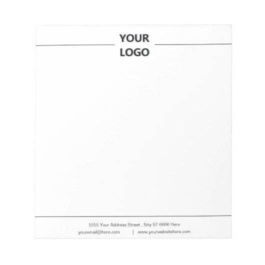 Bloc-notes moderne de bureau de conception d'entre (Devant)