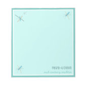 Bloc-notes moderne de mi-siècle rétro (Devant)