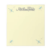 Bloc-notes moderne des années 60 (Devant)